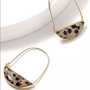 Anthropologie Crescent Earrings NWT